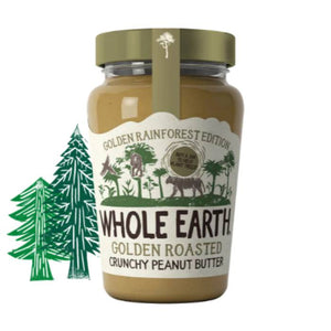 Whole Earth - Crunchy Golden Roasted Peanut Butter, 340g