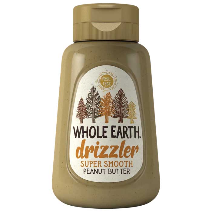Whole Earth - Peanut Butter Super Smooth Drizzler, 320g