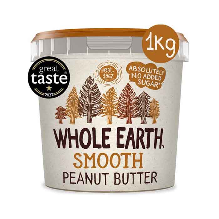 Whole Earth - Whole Earth Original Smooth Peanut Butter, 1kg