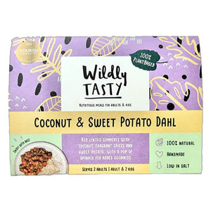 Wildly Tasty - Coconut & Sweet Potato Dahl - Serves 2, 500g