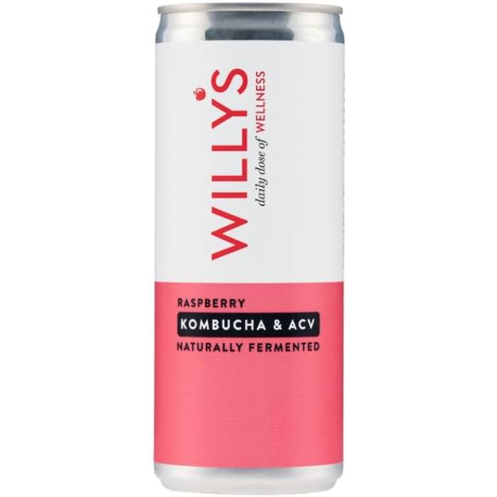 Willy's - Raspberry Kombucha & Apple Cider Vinegar, 250ml