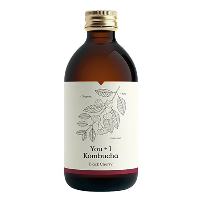 You + I - Organic Kombucha Cherry, 330ml  Pack of 12
