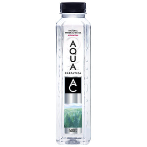 AQUA Carpatica - Still Natural Mineral Water, Low-Sodium (PET Bottle) | Multiple Sizes