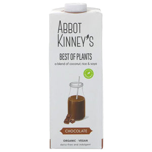 Abbot Kinneys - Plant-Based Best Of Plants Chocolate Milk, 1L | Pack of 6