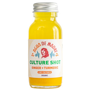 Agua De Madre - Culture Shot Ginger & Turmeric, 60ml