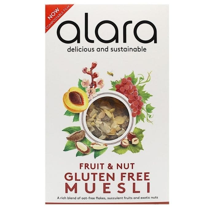 Alara - Fruit & Nut Gluten-Free Muesli - 475g - front
