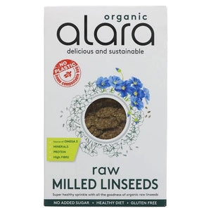 Alara - Organic Milled Linseeds, 500g