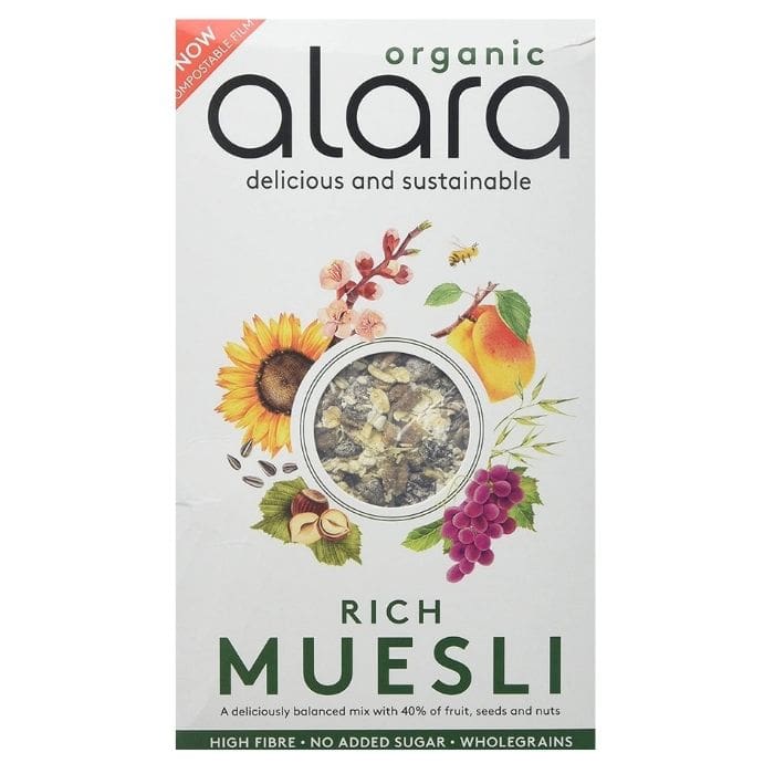 Alara - Organic Rich Muesli - 500g - front
