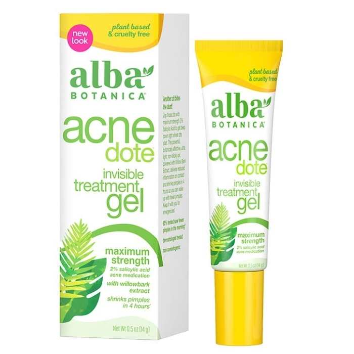 Alba Botanica - Acne Invisible Treatment Gel, 14g - front