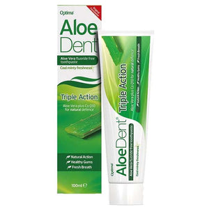 AloeDent - Triple Action Coconut Toothpaste Fluoride-Free, 100ml
