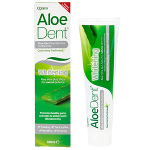 AloeDent - Whitening Aloe Vera Toothpaste Fluoride-Free, 100ml