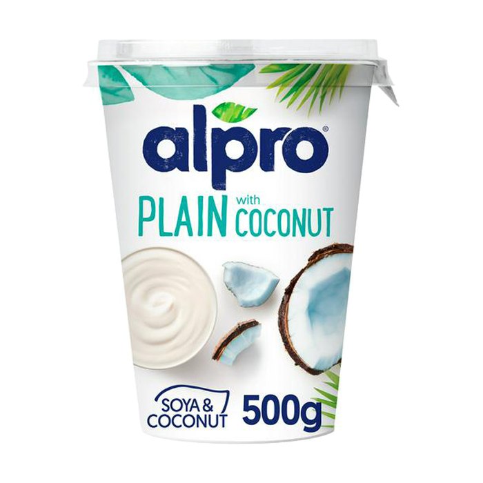 Alpro - Plain With Coconut Yoghurt Alternative,500g