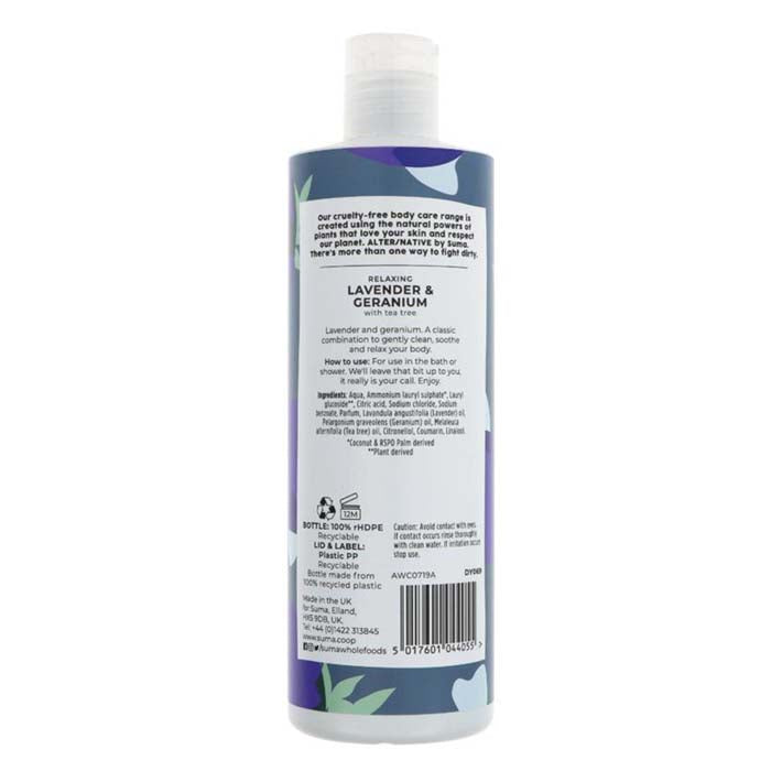 AlterNative - BodyWash - Lavender, 400ml - back