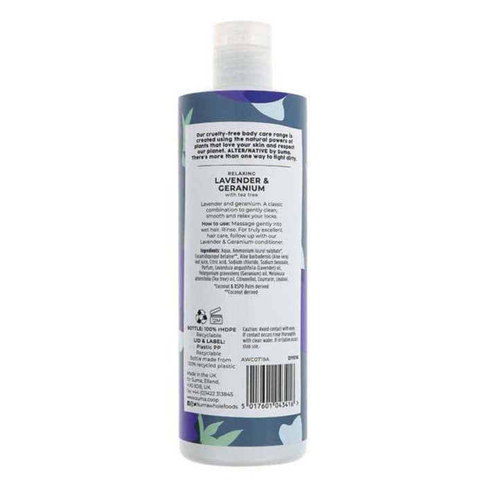 AlterNative - Shampoo - Lavender, 400ml - back