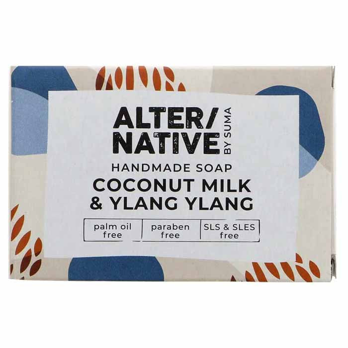 AlterNative by Suma - Coconut Milk & Ylang Ylang Soap, 95g  Pack of 6