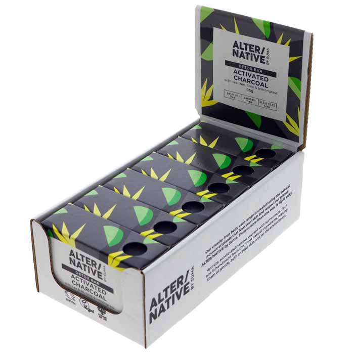 AlterNative by Suma - Detox Soap Bar, 95g  Pack of 6