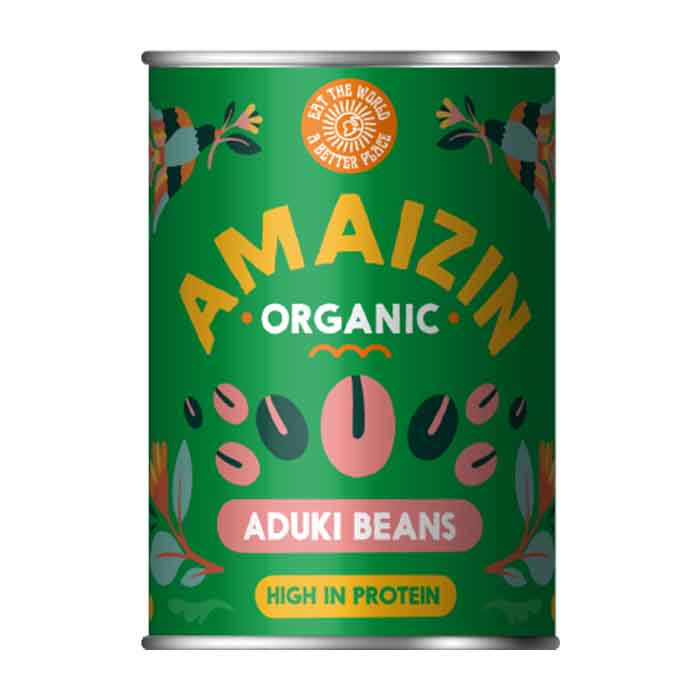 Amaizin -  Organic Beans - Aduki, 400g 