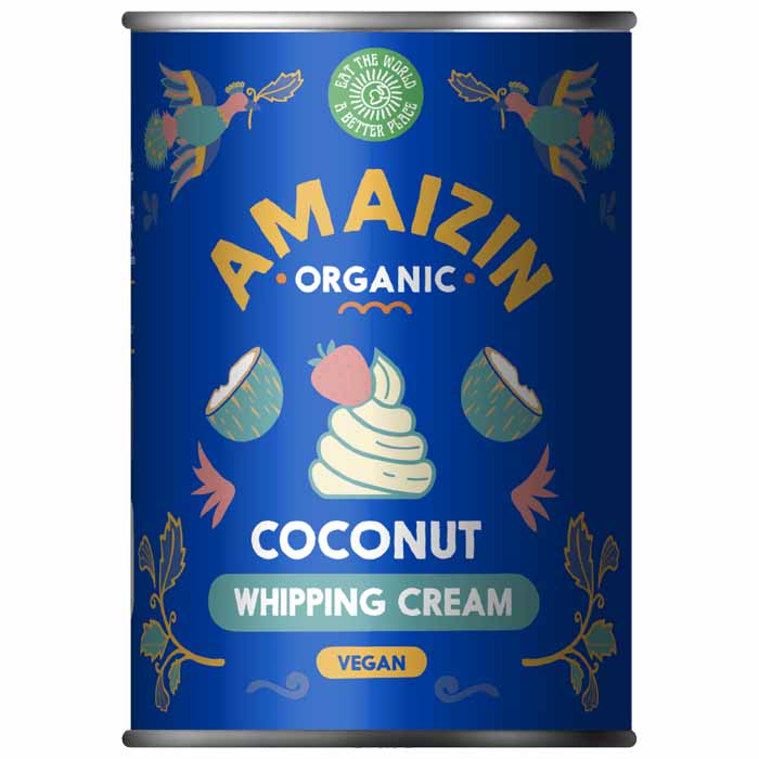Amaizin - Organic Coconut Whipping Cream, 400ml