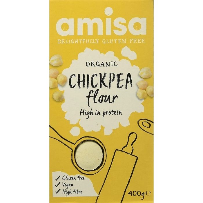Amisa - Organic Chickpea Flour, Gluten-Free, 400g