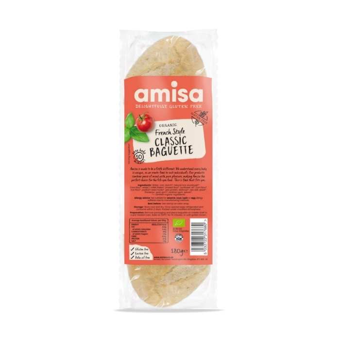 Amisa - Organic Gluten-Free Baguettes - French Style Classic