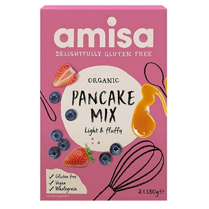 Amisa - Organic Gluten-Free Pancake Mix