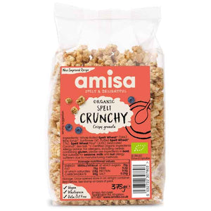 Amisa - Organic Spelt Crunchy Granola, 375g