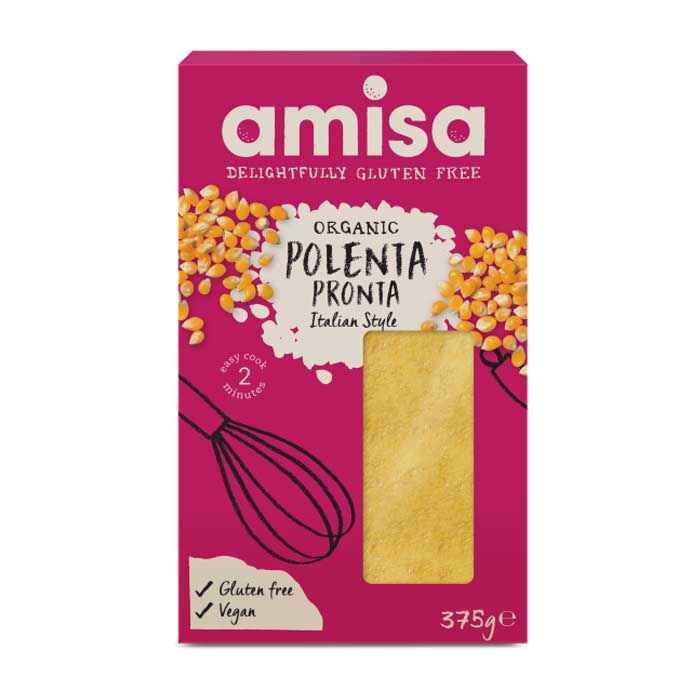 Amisa - Polenta Pronto Organic, 375g