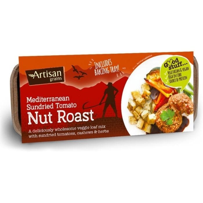 Artisan Grains - Mediterranean Sundried Tomato Nut Roast, 200g - front