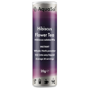 AquaSol - Organic Hibiscus Flower Tea, 20g