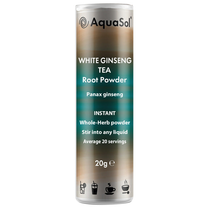 AquaSol - Organic White Ginseng Tea, 20g