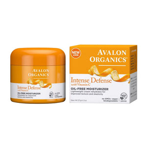 Avalon Organics - Intense Defense with Vitamin C Oil-Free Moisturiser, 50ml