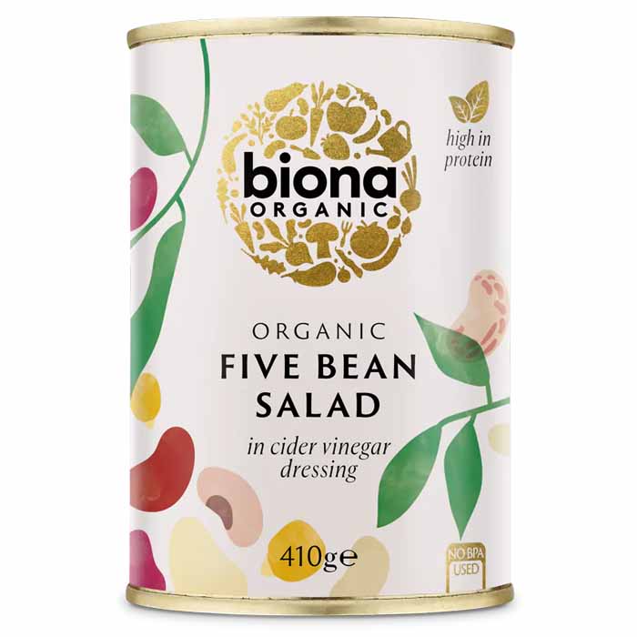 BIONA - Biona Organic Five Bean Salad, 400g