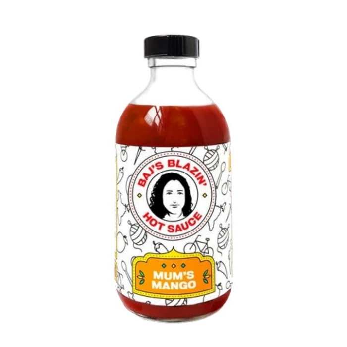 Baj's Blazin Hot Sauces Mums Mango