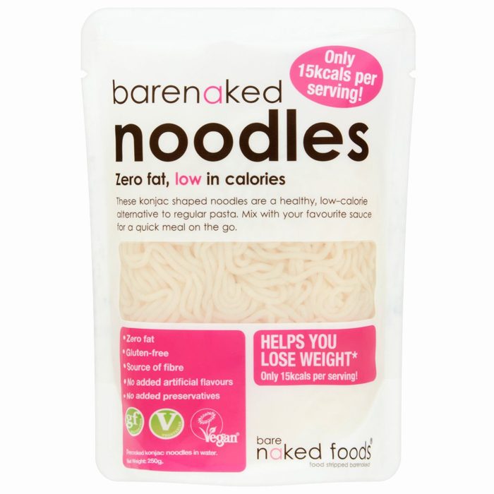 Barenaked - Noodles, Zero Fat & Low Calories, 250g