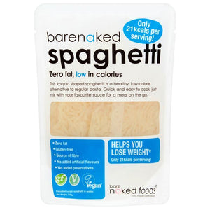 Barenaked - Spaghetti, Zero Fat & Low Calories, 250g
