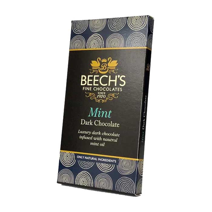 Beech's - Dark Chocolate Bars - Mint, 60g 