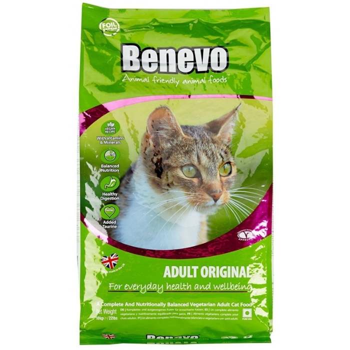 Benevo® - Original Vegan Cat Food, 10kg - front