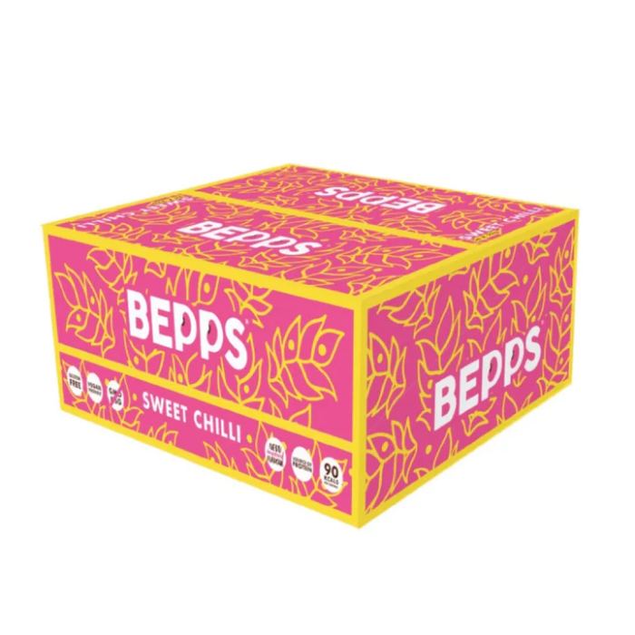 Bepps - Black Eyed Pea Puff Snacks Sweet Chilli, 22g pack