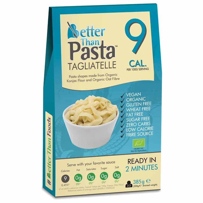 Better Than Foods - Organic Better Than Pasta Tagliatelle, 385g