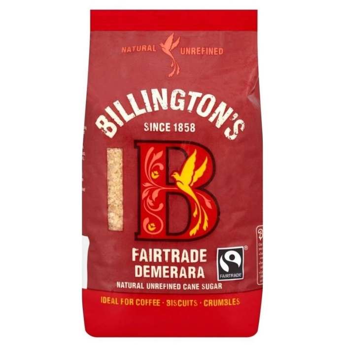 Billington's - Demerara Natural Unrefined Cane Sugar - Faitrade