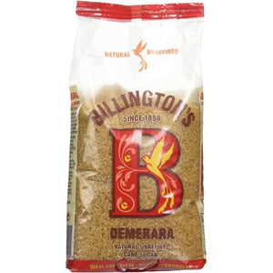 Billington's - Demerara Natural Unrefined Cane Sugar, 500g | Multiple Options