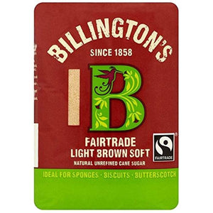 Billington's - Fairtrade Light Soft Brown Sugar, 500g