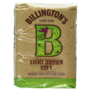 Billington's - Soft Light Brown Sugar, 500g