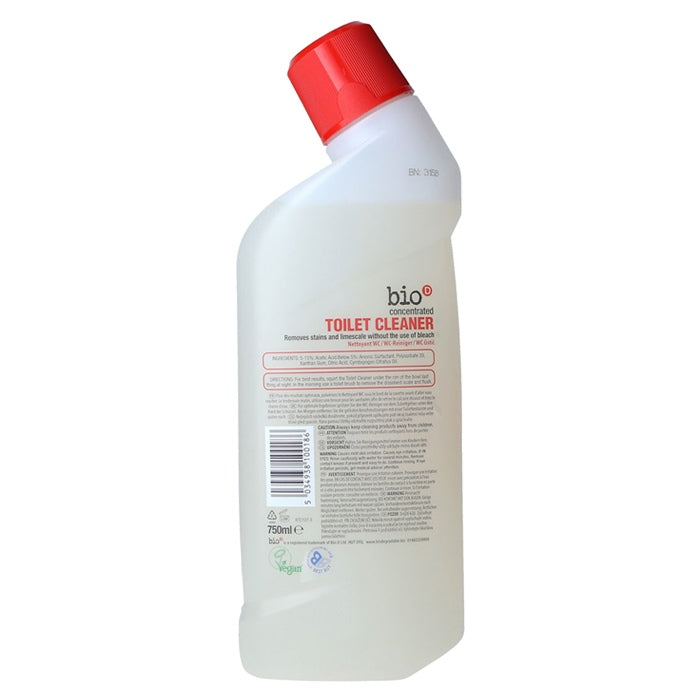 Bio-D - Concentrated Toilet Cleaner - 750ml_back