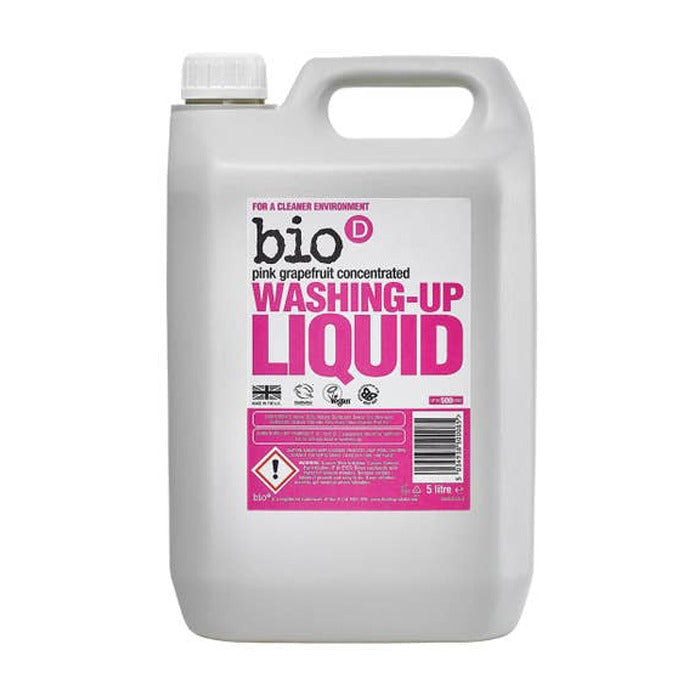 Bio-D - Concentrated Washing-Up Liquid Refills | Multiple Options - PlantX UK