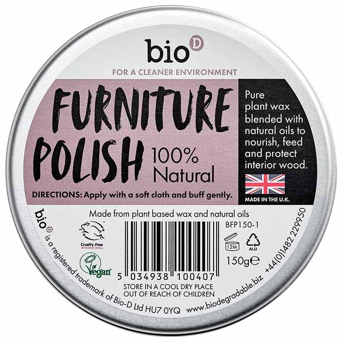 Bio-D - Furniture Polish, 150g