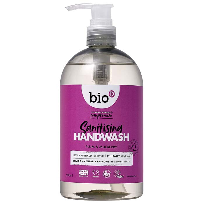 Bio D - Hand Wash - Plum and Mulberry, 500ml