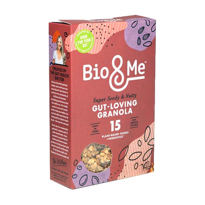 Bio&Me - Gut-Loving Granola - Super Seedy & Nutty, 360g