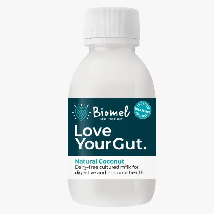 Biomel - Dairy-Free Probiotic Drinks - Natural Coconut - 125 ml - Front
