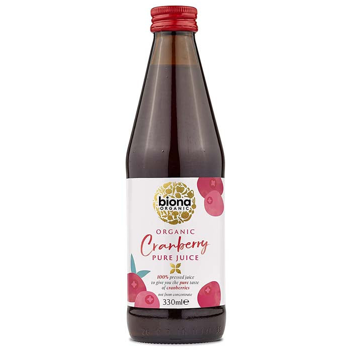 Biona - 100% Cranberry Juice Organic, 330ml